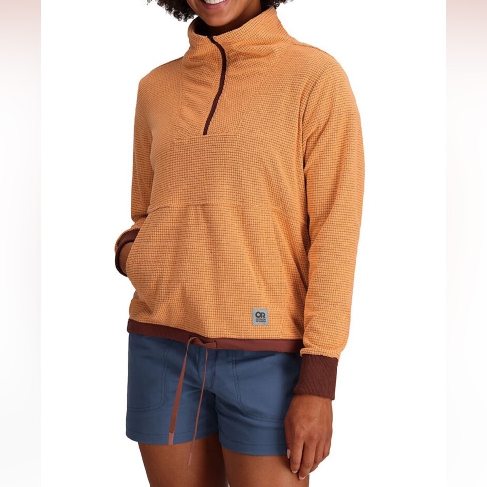 Outdoor Research trail mix waffle-grid 1/4 zip fleece - Picture 6 of 6
